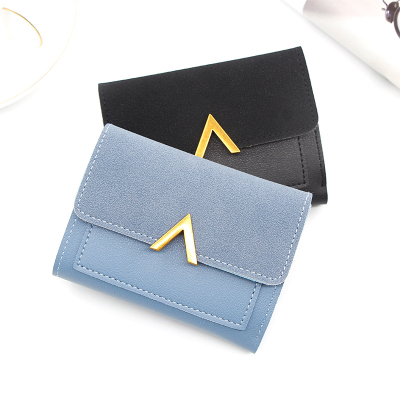 Women's Korean-Style Simple Women's Short Wallet Clutch Wallet Student Coin Purse Small Card Holder
