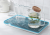 Double-Layer Water Cup Tray Rectangular Tea Tray Plastic Creative Household Living Room Simple Cup Draining Tray 