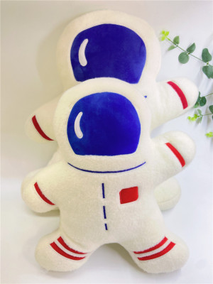 Factory Direct Sales New Cartoon Universe Astronaut Pillow Boy Plush Toy Pillow to Picture Sample Customization