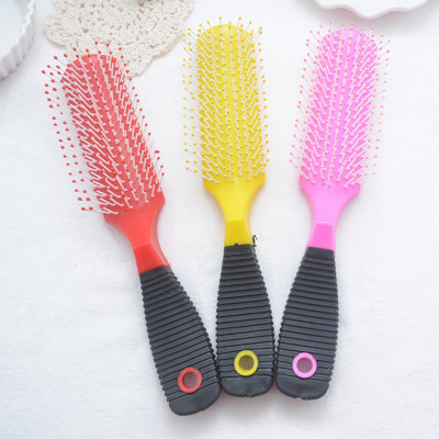 Factory Wholesale Cross-Border Foreign Trade Hot Selling Product Comb Anti-Static Straight Hair Plastic Hairdressing Comb