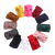 European and American Seasonal New Children's Hair Accessories Double Layer Sunken Stripe Knitted Wool Bow Baby Hair Band Baby Headband Women