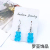 Japanese and Korean Hot-Selling Handmade Simulation Cute Bear Earrings Candy Bear Earrings Can Be Used as Ear Clips