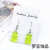 Japanese and Korean Hot-Selling Handmade Simulation Cute Bear Earrings Candy Bear Earrings Can Be Used as Ear Clips