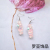 Japanese and Korean Hot Fashion Handmade Candy Earrings Jelly Sequins Candy Crystal Earrings