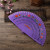 9-Inch Foreign Trade Easy Opening and Closing Hollow Printing Spanish Wood Dance Fan Catwalk Dance Female Fan Wooden Folding Fan