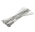 304 Stainless Steel 11.8-Inch Zipper Tie Exhaust Heat Winding Multi-Purpose Self-Locking Cable Metal Zipper Ribbon