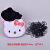 Elastic Band Coiled Hair Baby Black Hair Ring Ponytail Rope Color Children Hair Tie Disposable Rubber Band Wholesale