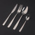 Factory Wholesale Steak Knife Internet Celebrity Knife, Fork and Spoon Suit Thick 304 Stainless Steel Home Hotel Tableware Customization