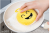 Smiling Face Dish Sponges, Cartoon Dishwashing Spong Mop