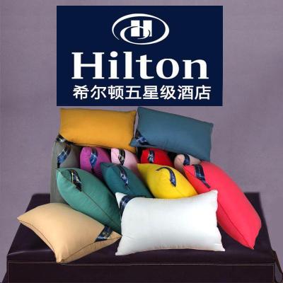Hilton Hilton Pillow Pillow Core Five-Star Hilton Hotel Hotel Cervical Support Pillow Gift Wholesale