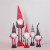 Factory Direct Sales Santa Claus Christmas Decoration Doll Handmade Long Legs Santa Claus