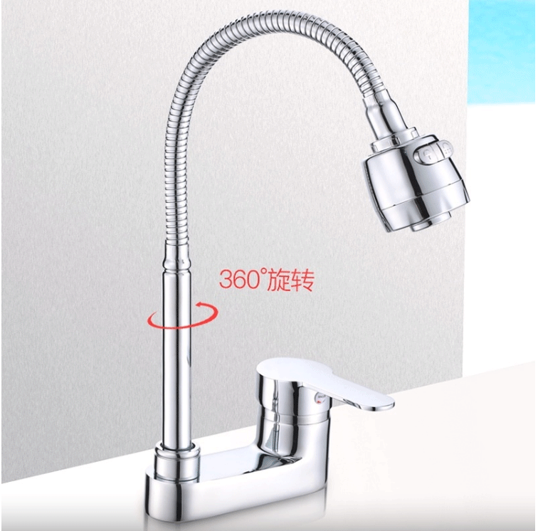 Tap Outlet Pipe Arbitrary Bending Steering Washing Basin Universal Tube Small Nozzle Kitchen Faucet Accessories