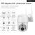 Smart Wireless HD1080P 360eyes App Night Vision Wifi PTZ Camera