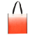New Gradient Nonwoven Fabric Bag Custom Handbag Eco-friendly Bag Custom Shopping Bag Printed Logo Customized Advertising