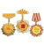 Spot Medal Children Summer Camp Medal Student Award Comrade-in-Arms Party Military Commemorative Medal Badge