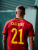 Belgium National Team 2020-21 Season Away Jersey Factory Direct Sales Football Player Sportwear Two-Piece Set