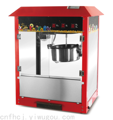 Commercial Popcorn Machine Electric Maize Bulking Machine Automatic Snack Machine Stall Startup Machine Factory Wholesale