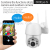 Smart Wireless HD1080P 360eyes App Night Vision Wifi PTZ Camera