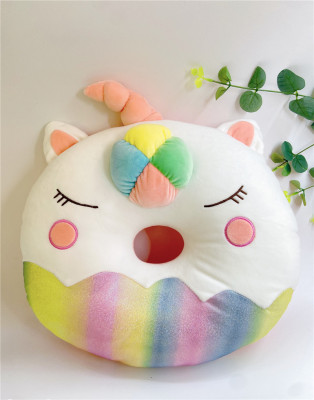 New Cute Unicorn Hip Cushion Plush Toy Doll Pillow Factory Direct Sales Pictures and Samples Customized