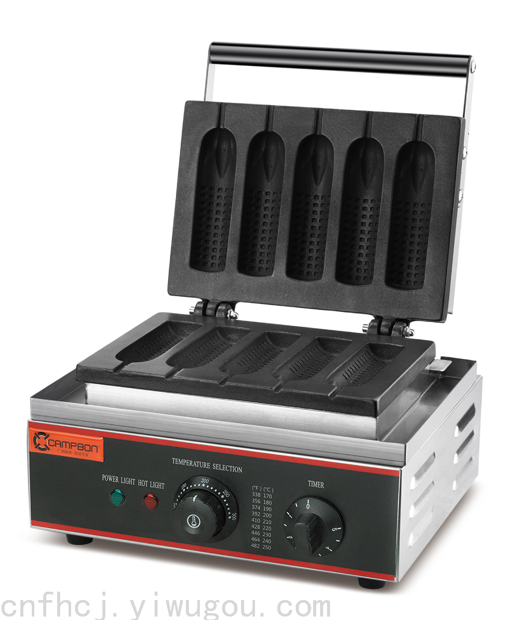 烤玉米机商用奶油香面包压烤机电热牛奶棒机五孔红豆饼机