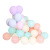 Multiple Sizes Macarons Rubber Balloons Wedding Ceremony and Wedding Room Birthday Decoration Haze Blue Rubber Balloons
