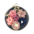 Classic round Flower Dinner Bag Handmade Three-Dimensional Flower Rhinestone Hand-Held Women's Bag