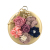 Classic round Flower Dinner Bag Handmade Three-Dimensional Flower Rhinestone Hand-Held Women's Bag