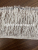 Polyester White Tassel 15cm Spot Processing
