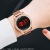 Foreign Trade Fashion Women's Led Red Light Magnetic Buckle Women's Electronic Watch with Diamond Touch Screen Watch