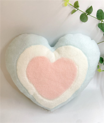 Factory Direct Sales New Valentine's Day Two-Color Love Pillow Cushion Pillow Waist Pillow Sample Customization