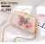 Women's Bag 2021 New Korean Style Portable Banquet Women Bag Dress Shoulder Bag Women's Crossbody Three-Dimensional Flower Dinner Bag