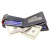 New Men's Wallet Short White Edge Magnetic Snap Fashionable Simple Multi-Functional Multiple Card Slots Tri-Fold Men's Wallet