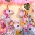 Assembled Single-Angle Rainbow Horse 3D Unicorn Aluminum Balloon Wedding Celebration Decoration Baby Birthday Balloon Wholesale
