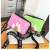 Factory Customized Little Daisy Printed PVC Hard Shell Women's Bag Shoulder Messenger Bag Mobile Phone Bag Women's Bag