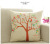 Graphic Customization Cotton and Linen Style Linen-like Pillow Cover Sofa Cushion Simple Solid Color Pillow
