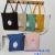 Hot Selling Canvas Bag Thickened Shoulder Portable Crossbody Bag for Students Boy Folder Art Bag Lunch Box Bag Customiza
