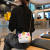 Cute Girl Chain Crossbody Bag New Cartoon Unicorn Chain Women's Bag Shoulder Bag Laser Women's Cosmetic Bag