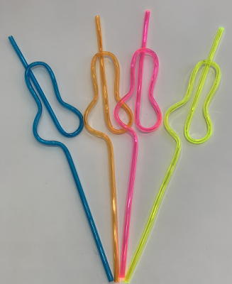 [Factory Direct Sales] Export to Europe and America Artistic Plastic Straw Disposable Environmental Protection Straw