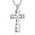 Jewelry Wholesale Cross Titanium Steel Pendant Trendy Men's Pendant Necklace Sp008