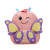 Lucky Pig New 2-5 Years Old Children's Backpack Kindergarten Backpack Anti-Lost Small Butterfly Cute Children's Bag
