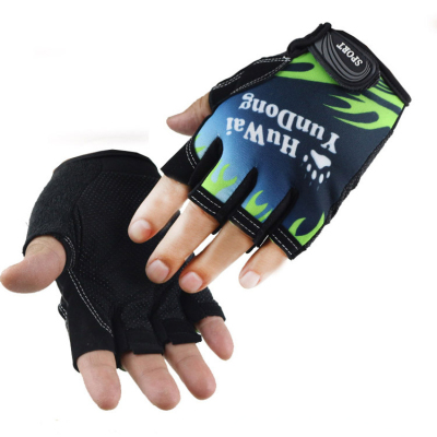 210207 Half-Finger Riding Gloves Cycling Bicycle Gloves Half Fitness Sports Gloves Non-Slip Breathable
