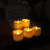 LED Electronic Candle Creative Tealight Electronic Candle Halloween Christmas Wedding Party Scene Supplies