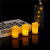 Lamp Wick One Tealight Simulation Tears LED Electronic Candle Light Easter Birthday Decoration Luminous Candle