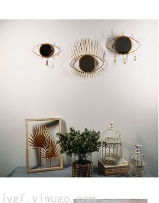 INS Style Original Design Modern Art Nordic Style Eyes Mirror Makeup Mirror Wall Decoration Home