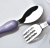 Tableware Travel Portable Stainless Steel Tableware Two-Piece Fork Spoon