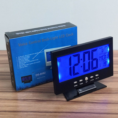 80.82 Million Calendar Clock Electronic Clock Sound Control Clock