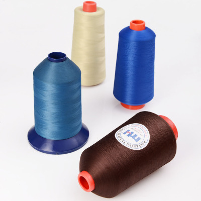 Factory Wholesale 100% Polyester Filament Overlocking Stitch Dacron Thread Elastic Lock Stitch