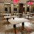 Hot Spring Hotel Western-Style Dining Table Hotel Buffet Tables and Chairs Stone Plate Western-Style Dining Table