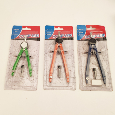 Compasses Mapping Apparatus Pencil Refill Suction Card Compasses Set