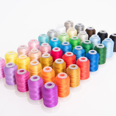 High Quality 120d/2 500 M Polyester Embroidery Thread Small Thread Suit